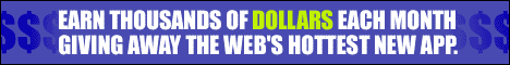 Earn Thousands of Dollars each Month Giving away the Webs Hottest New App!!